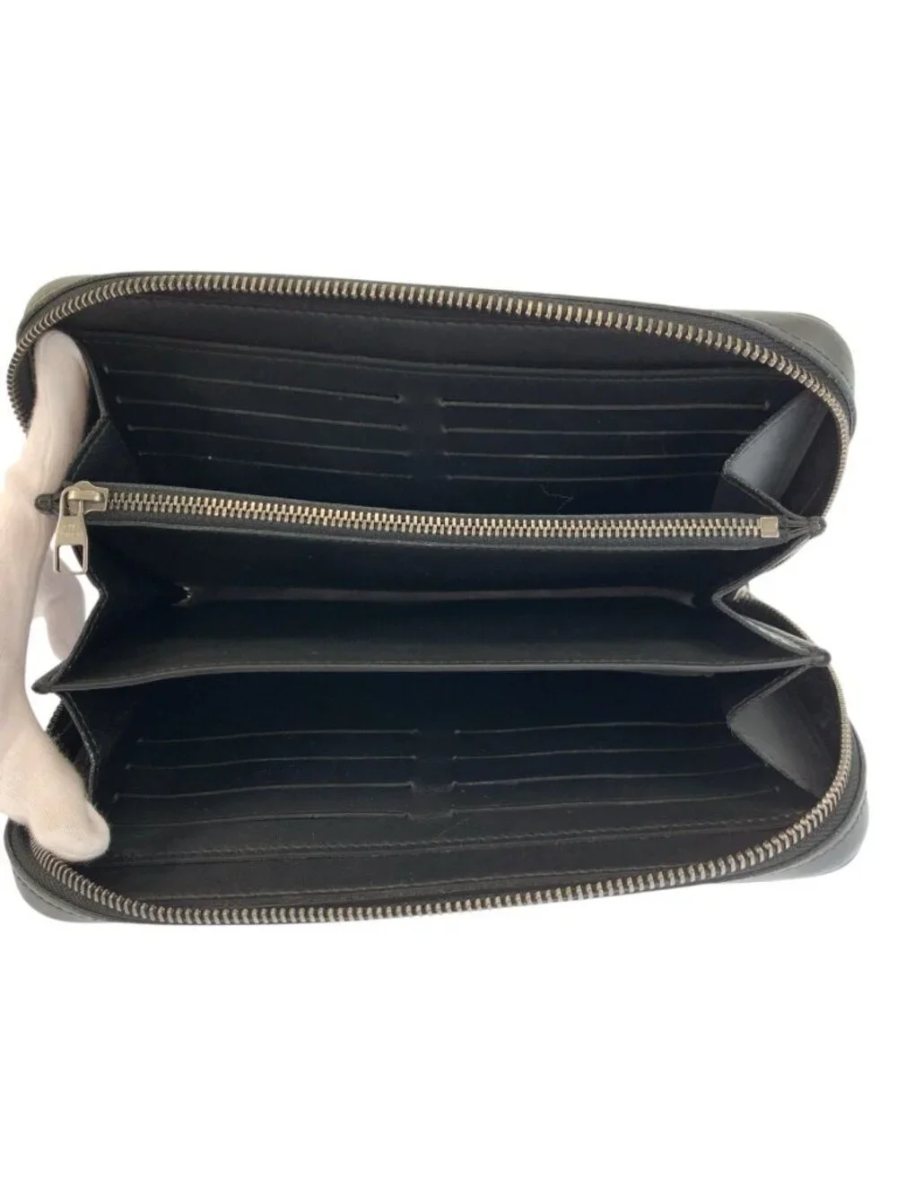 Louis Vuitton Damier Infini Zippy XL Onyx Black Wallet Organizer